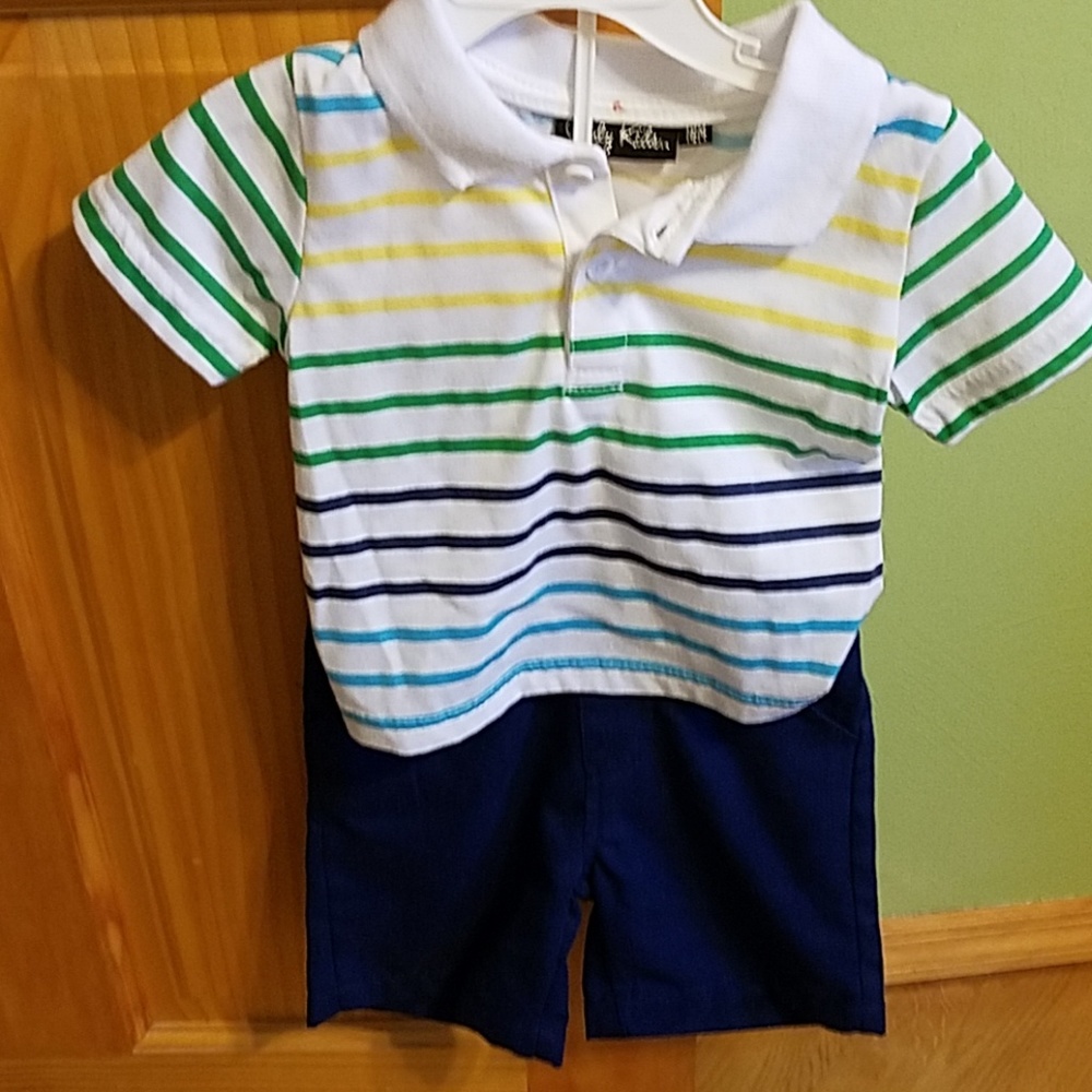 Polo and shorts set
